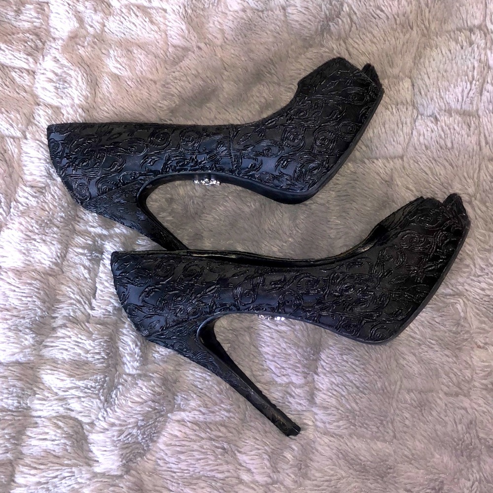 Black heels